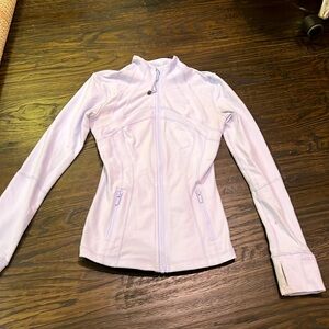 Lululemon define jacket size 2. The cutest lilac color!